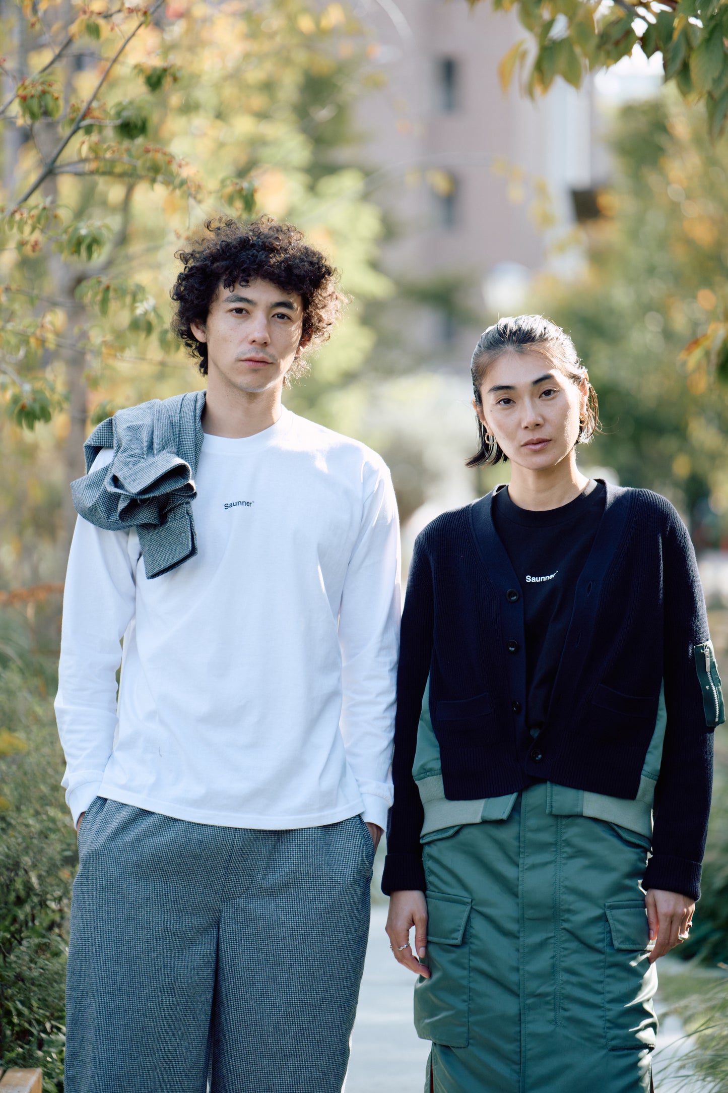 Saunner Small Logo Long-Sleeve Tee