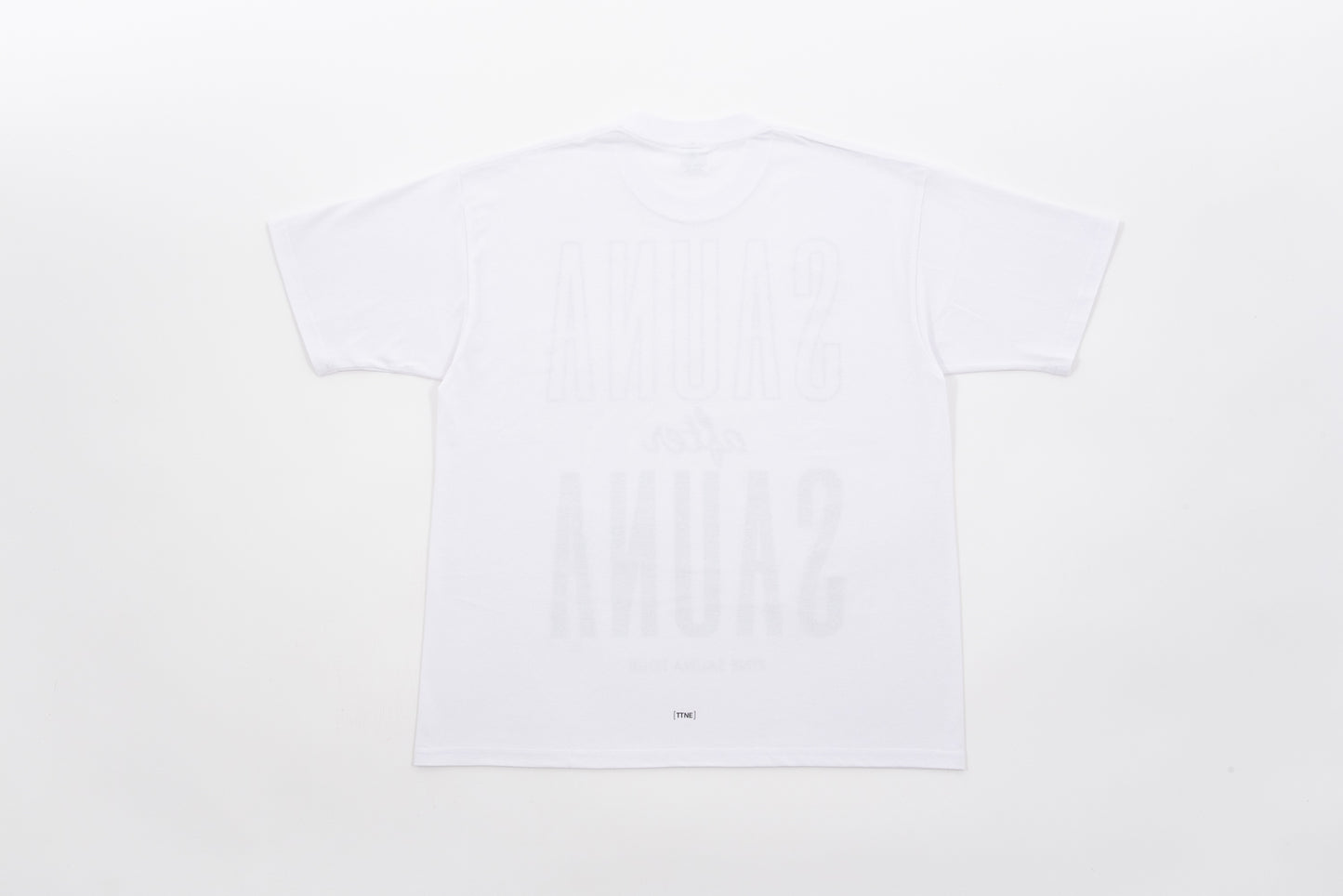 SAUNA after SAUNA Logo Tee - White