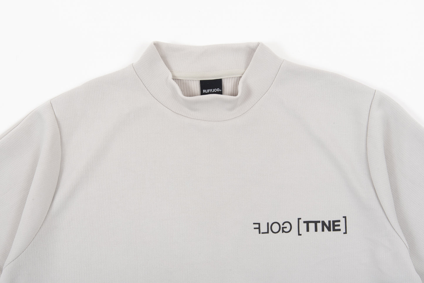 RUFFLOG × TTNE Cool Breath Mockneck - Light-Beige / Black