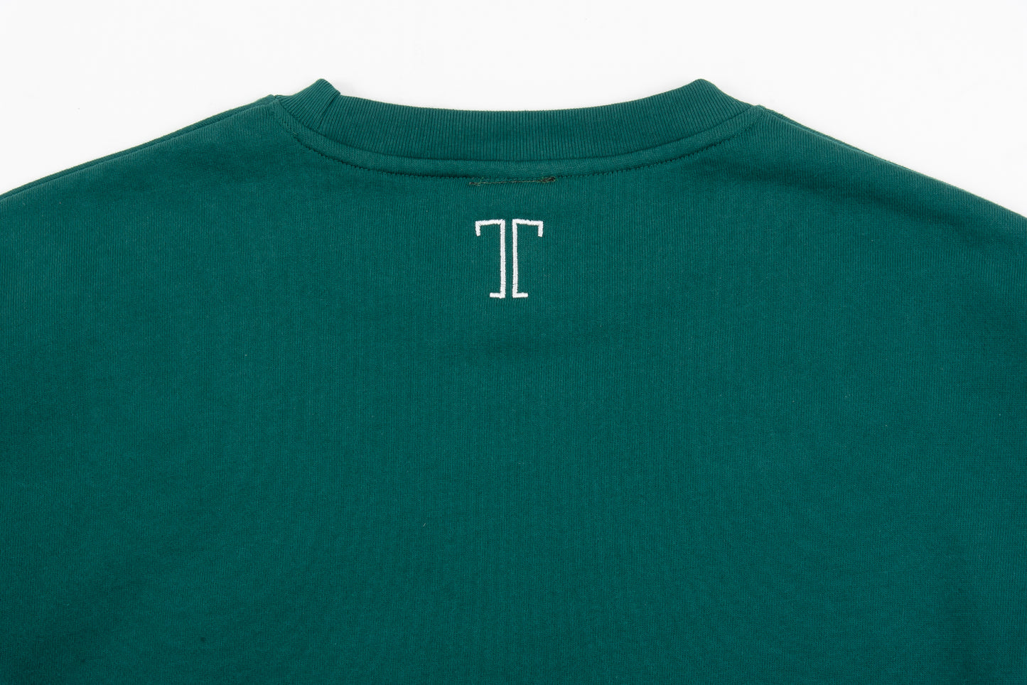 “SAUNA WATER WIND REPEAT”Crewneck Sweatshirts - Deep Green