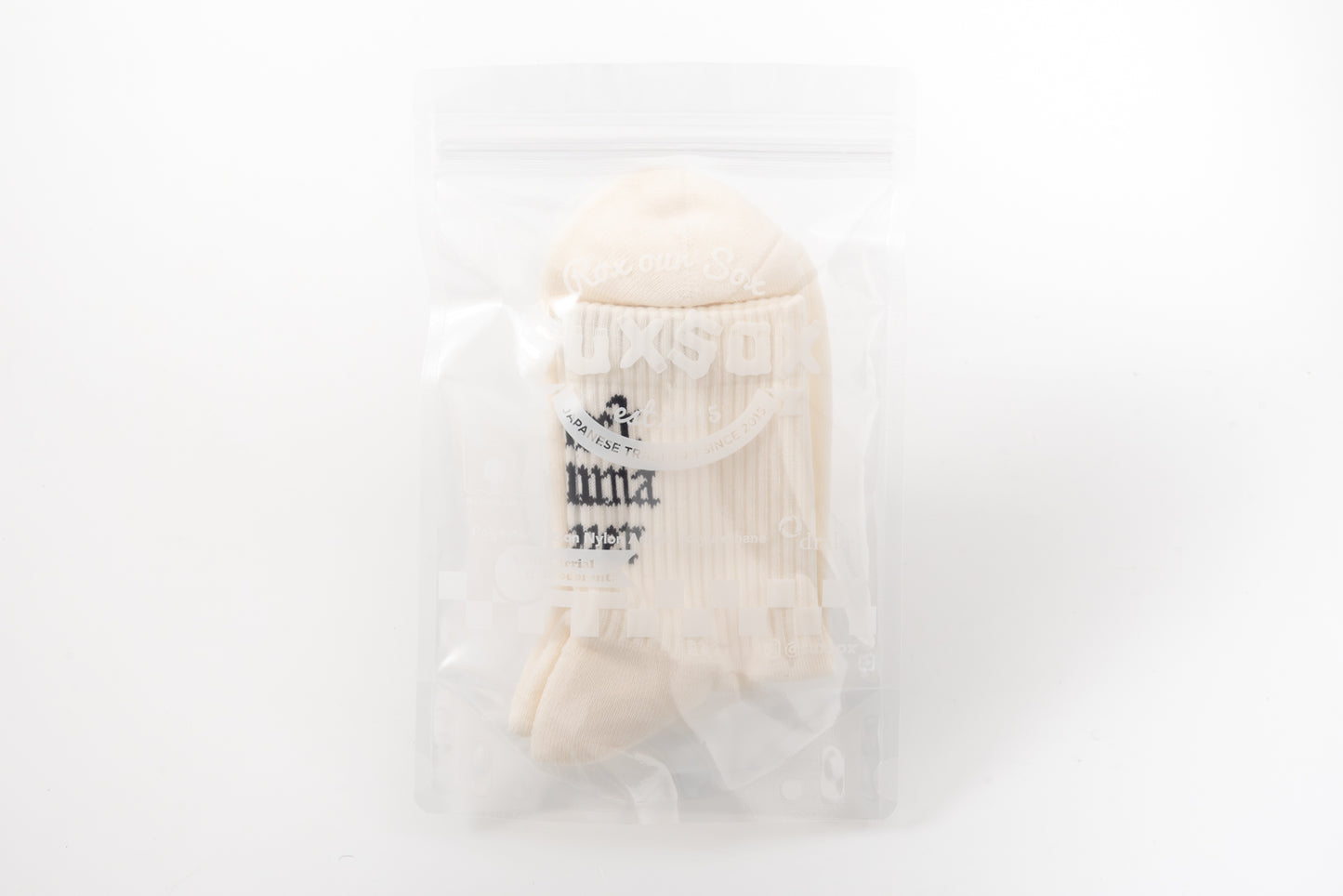 SUX SOX × TTNE Middle-Cut Sox - WHITE