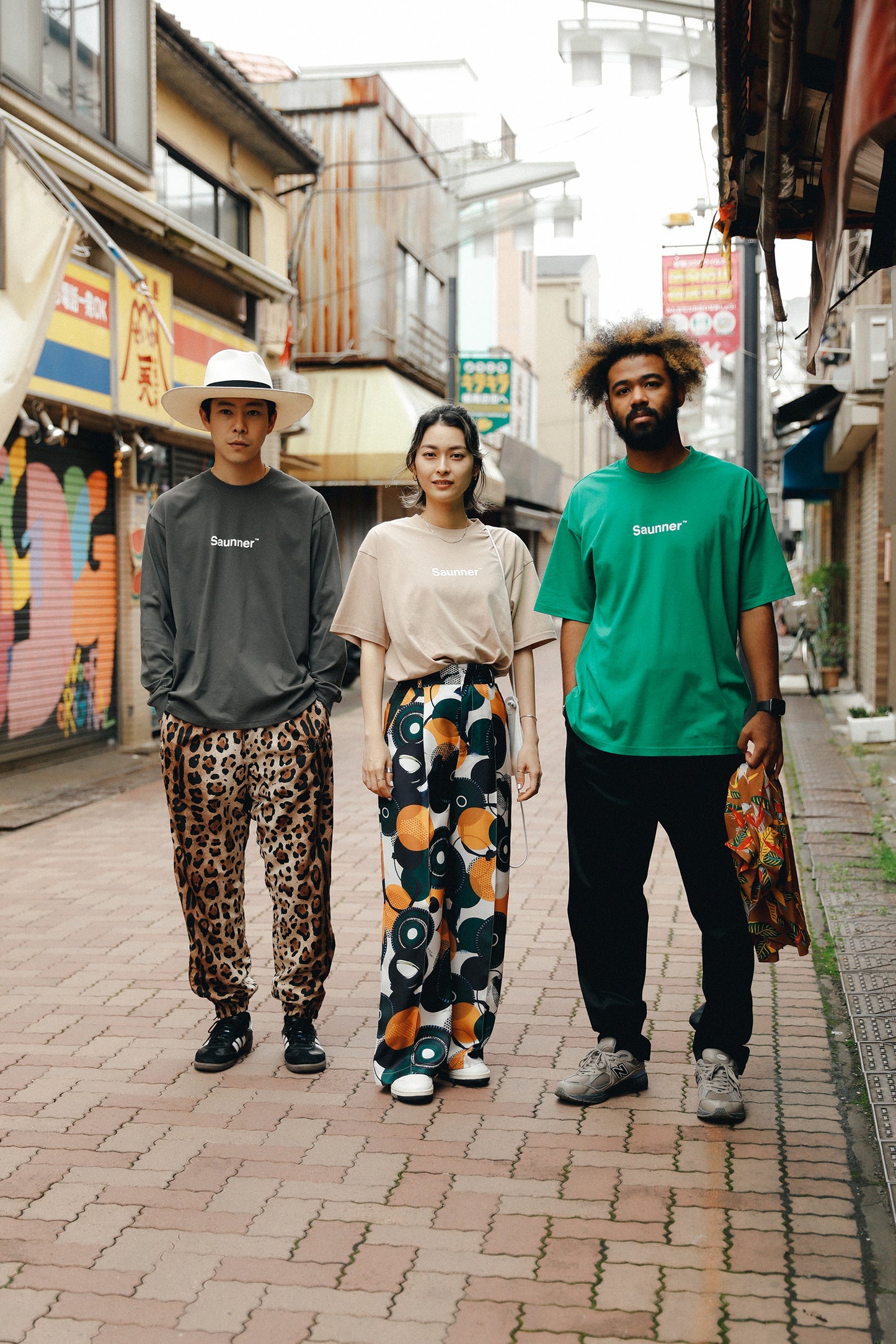 One Mile Sauna Wear”Know Sauna,Know Life” Pants - Black