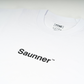 Saunner ™ Logo Long Sleeve Tee - White