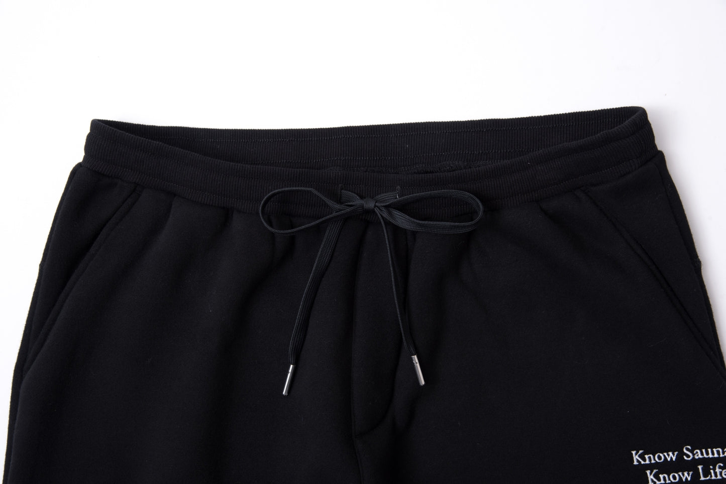 One Mile Sauna Wear”Know Sauna,Know Life”-Autumn/Winter Edition- Pants - Black