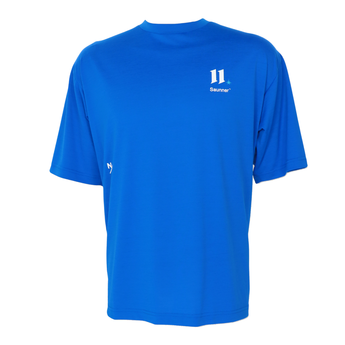 AFTWATER/ MESH BIG TEE - Deep Blue