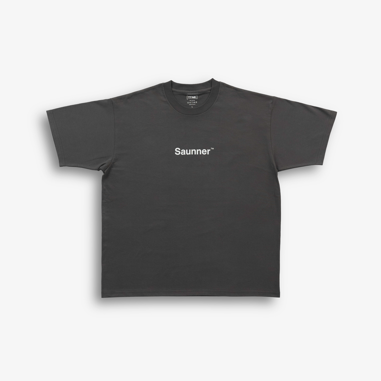 Saunner ™ Logo Tee - Dark Gray