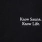One Mile Sauna Wear”Know Sauna,Know Life”-Autumn/Winter Edition- Pants - Black