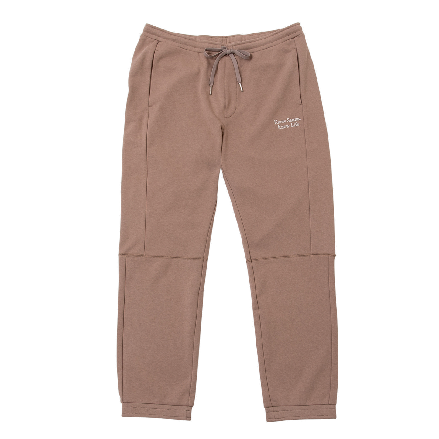 One Mile Sauna Wear”Know Sauna,Know Life” Pants - Beige