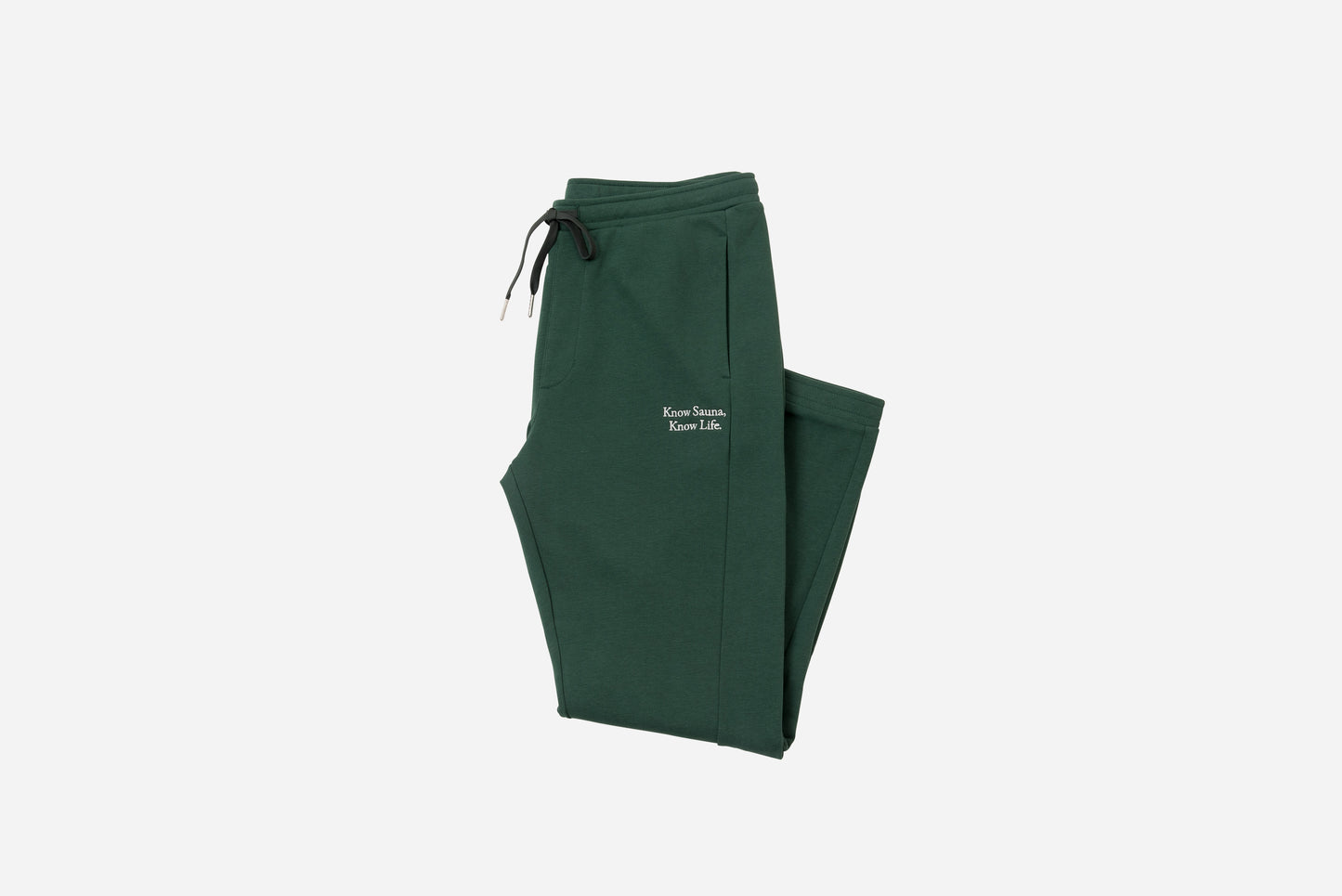 One Mile Sauna Wear”Know Sauna,Know Life” Pants - Deep Green