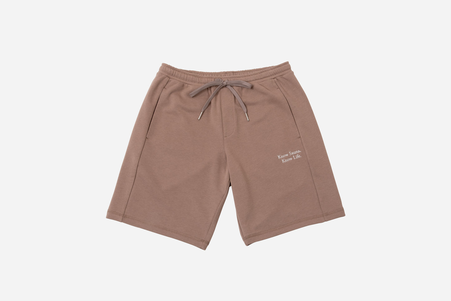 One Mile Sauna Wear”Know Sauna,Know Life” Half Pants - Beige