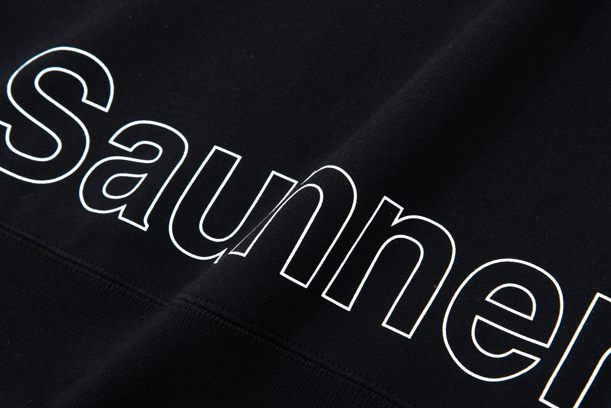 Saunner™️ Back to Black Crewneck Sweatshirt
