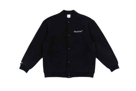 Saunner™️ Back to Black Sweat Snap Jacket
