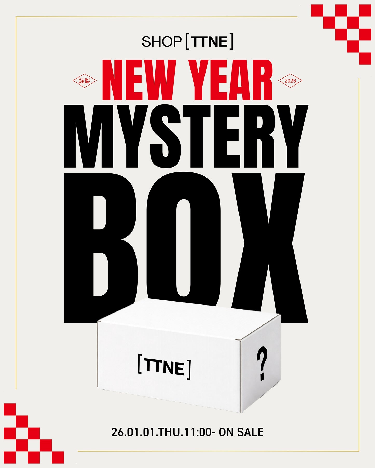 ［TTNE］New Year Mystery Box 2026 Mystery Box A