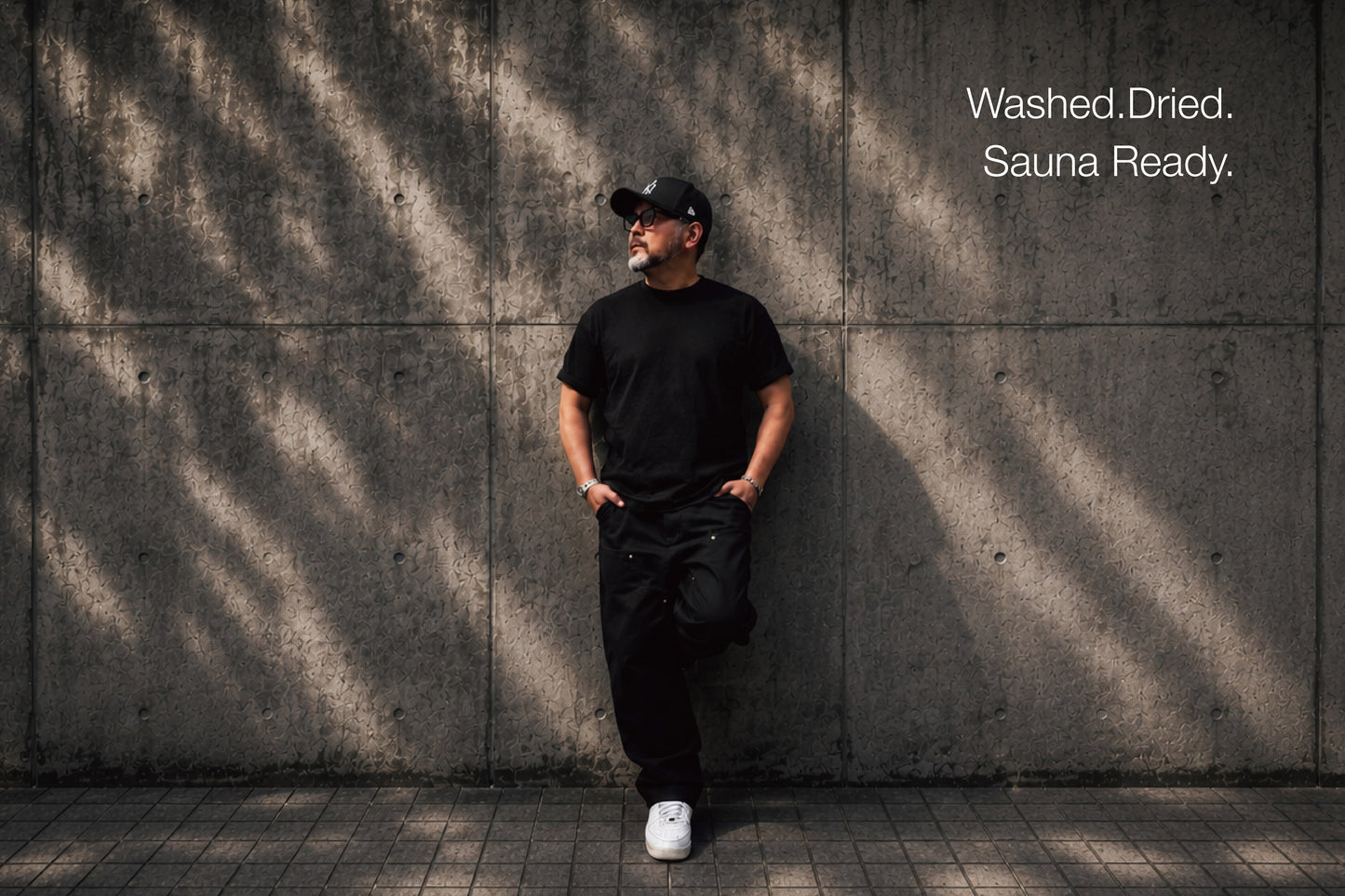 ［TTNE］SAUNA TEE (Washed,Dried,Sauna Ready.)