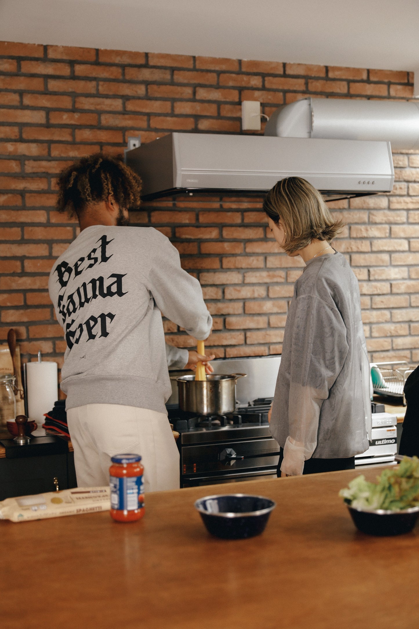 ［TTNE］Best Sauna Ever Crew Neck Sweatshirt