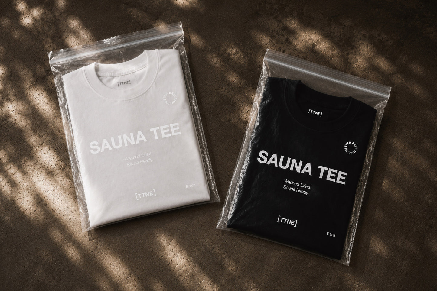 ［TTNE］SAUNA TEE (Washed,Dried,Sauna Ready.)