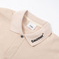 “Sauna Water Golf Repeat” Long Sleeve Polo Shirts - Beige