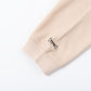 “Sauna Water Golf Repeat” Long Sleeve Polo Shirts - Beige