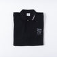 “Sauna Water Golf Repeat” Long Sleeve Polo Shirts - Black
