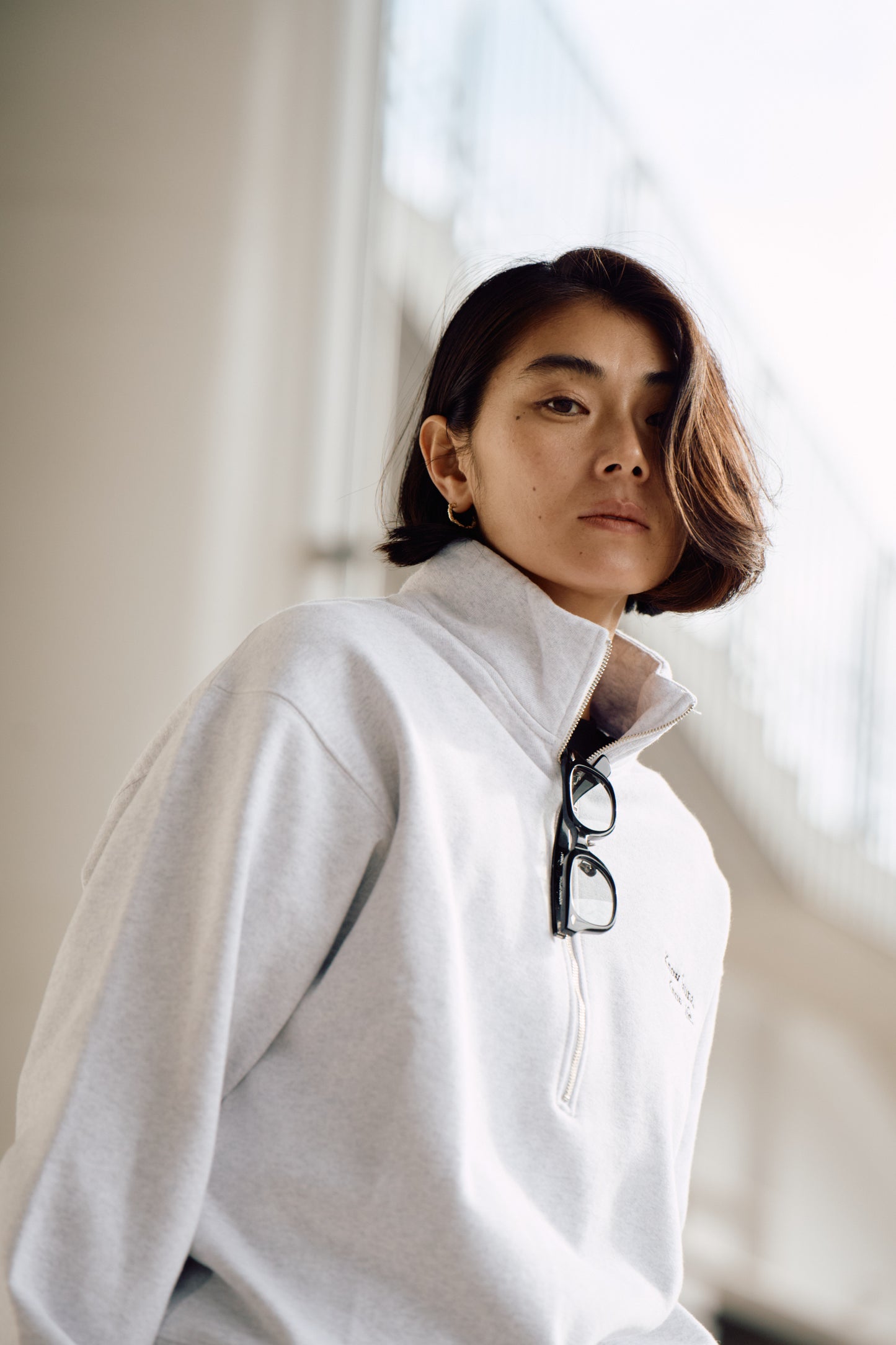 ［TTNE］One Mile Sauna Half-Zip  -Know Sauna,Know Life-