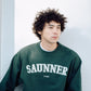 ［TTNE］Saunner College Crew Neck Sweatshirt