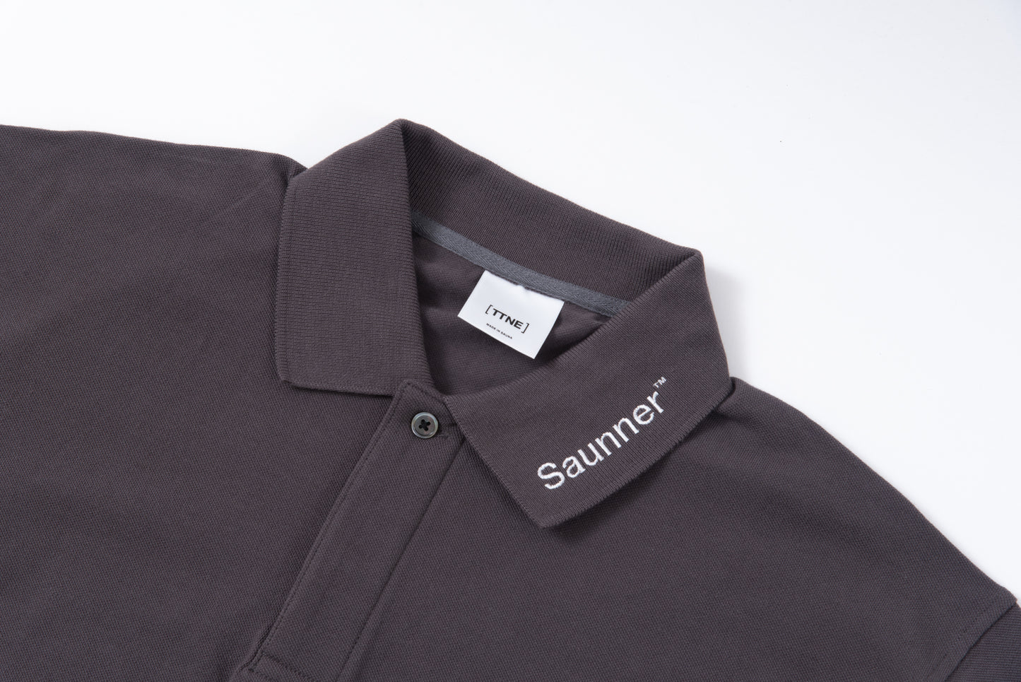 “Sauna Water Golf Repeat” Polo Shirts - Gray