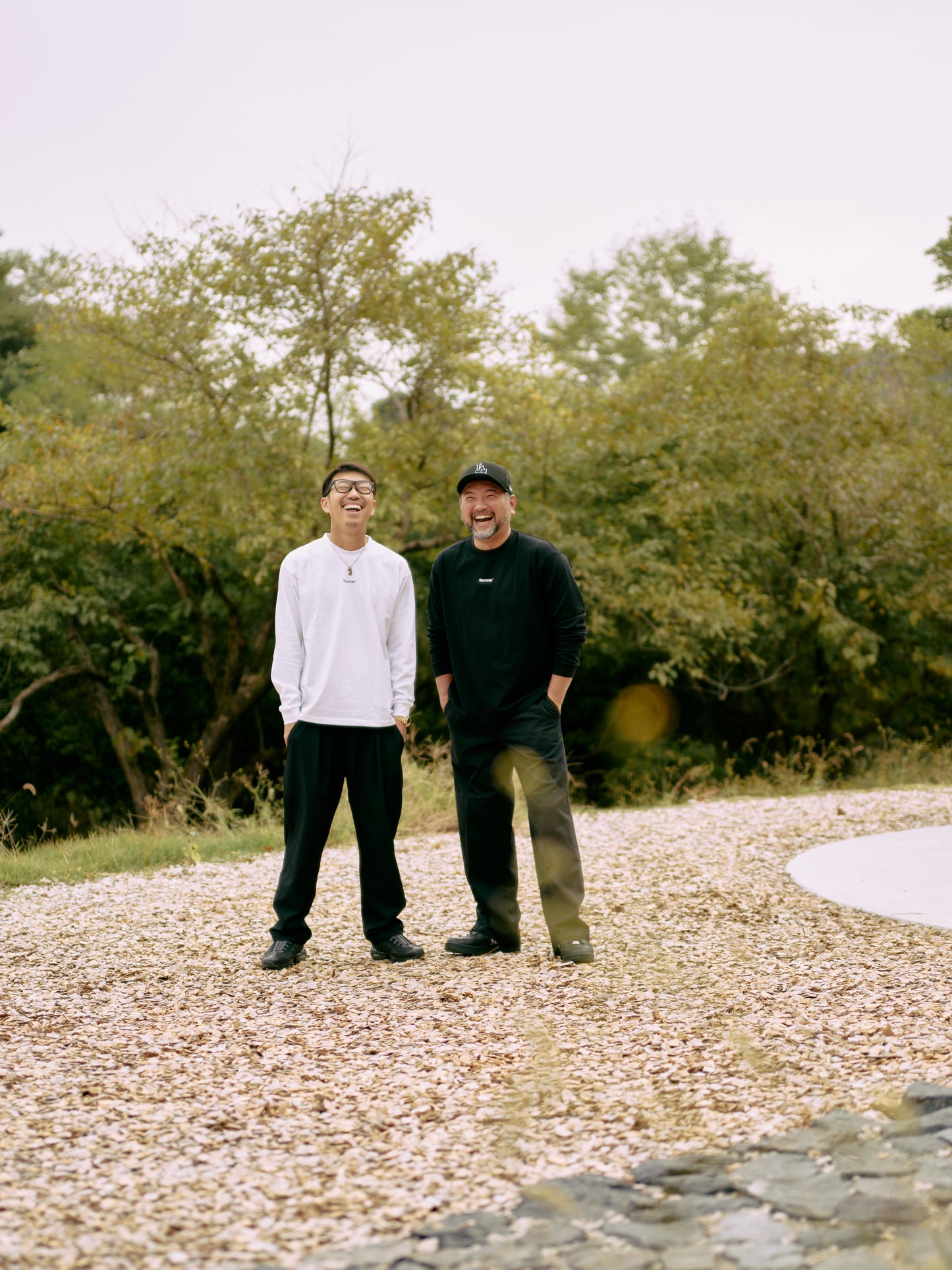 Saunner Small Logo Long-Sleeve Tee