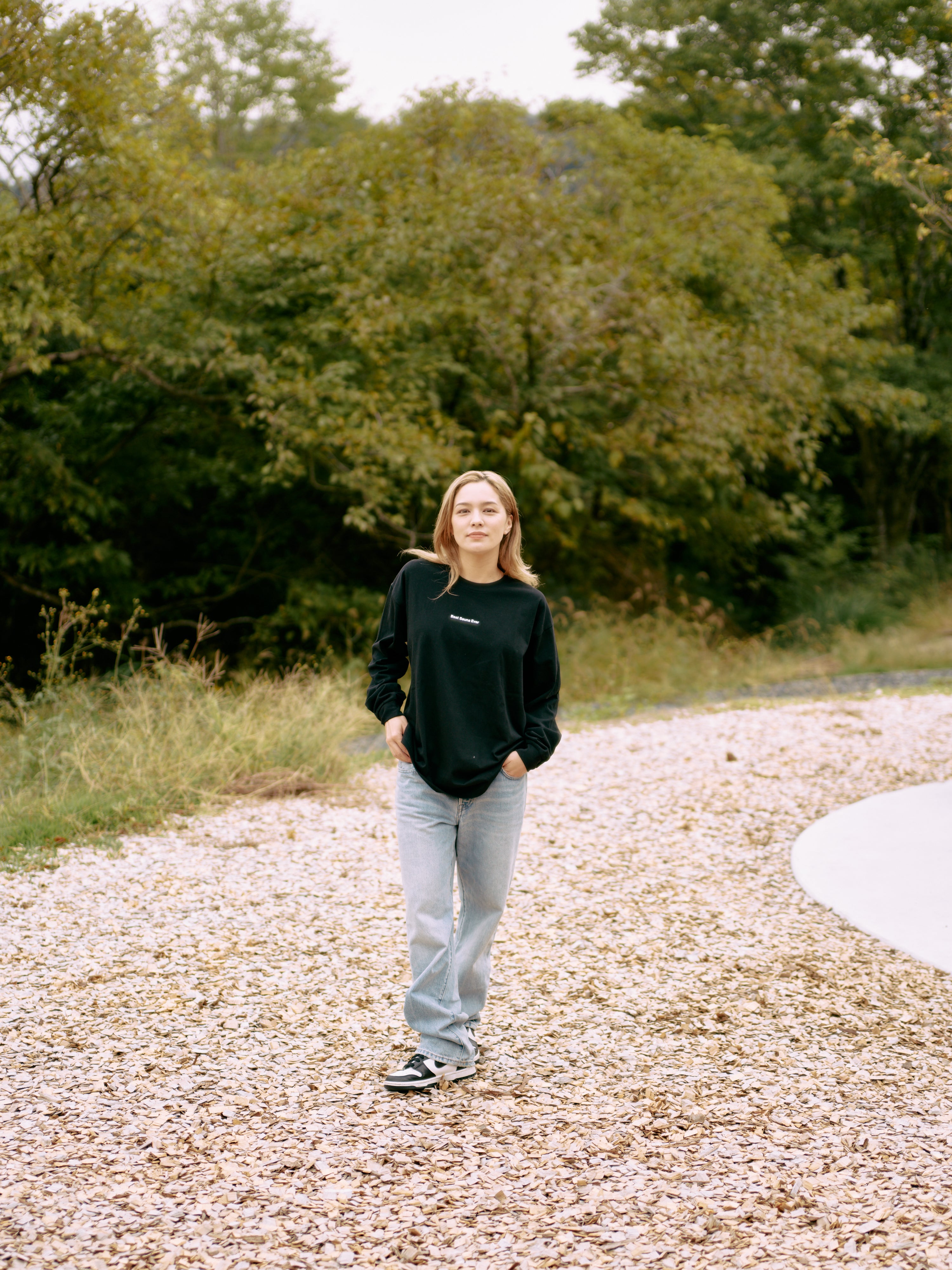 Best Sauna Ever Small Logo Long-Sleeve Tee – SHOP [TTNE]