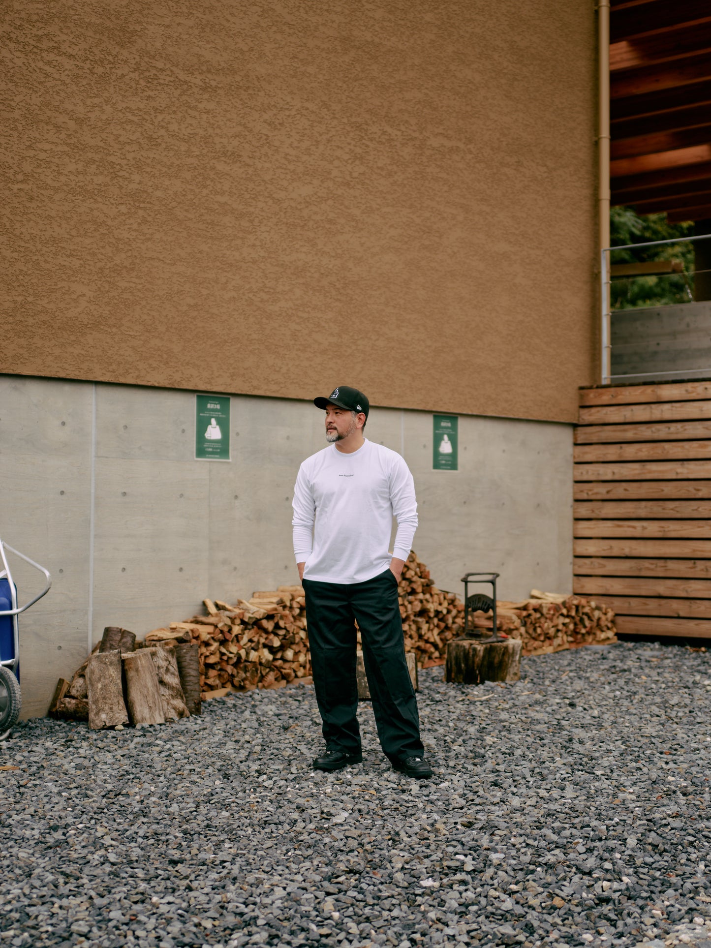 Best Sauna Ever Small Logo Long-Sleeve Tee