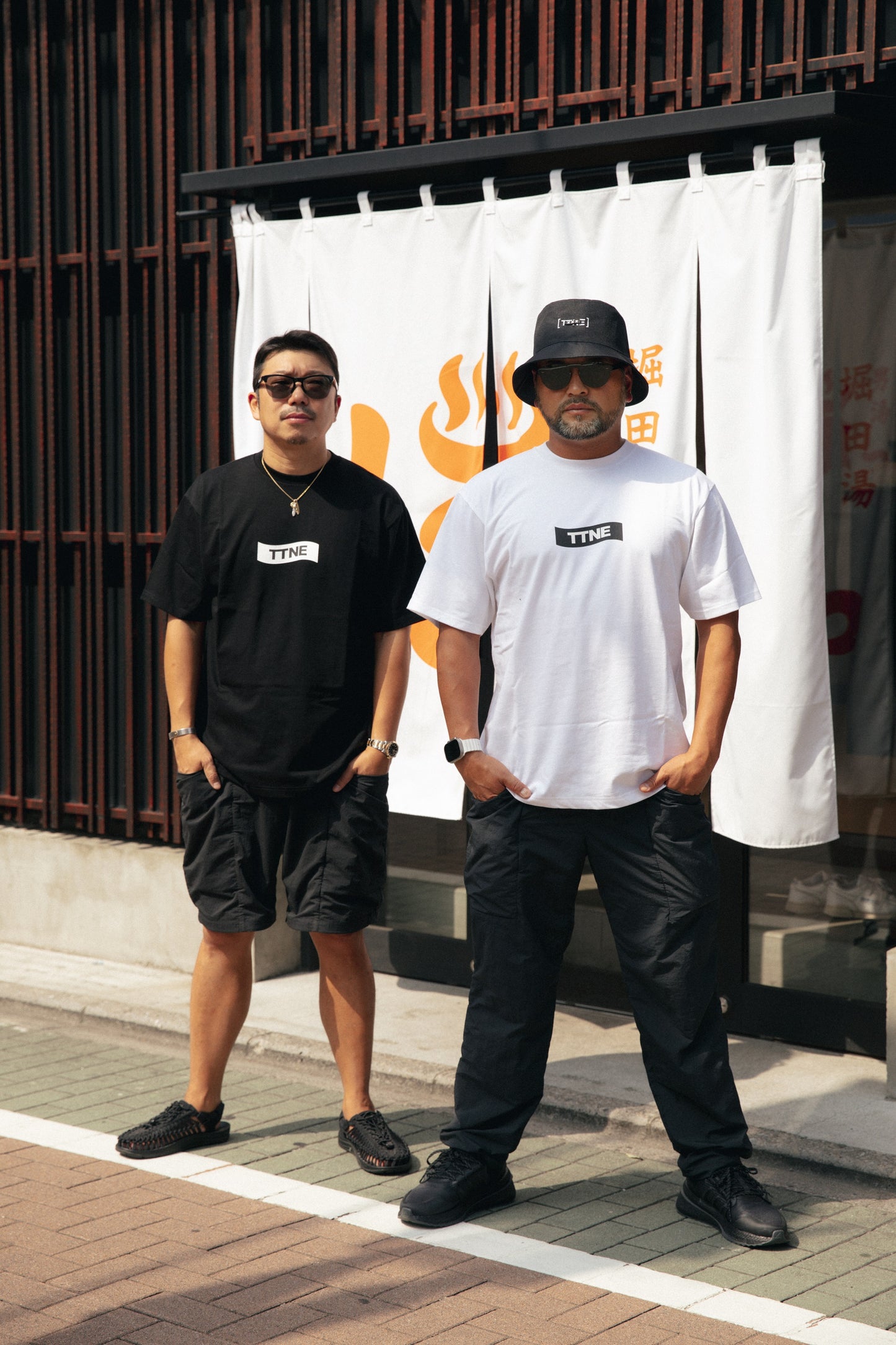 GOD SELECTION XXX × ［TTNE］LOGO T-SHIRTS - Black