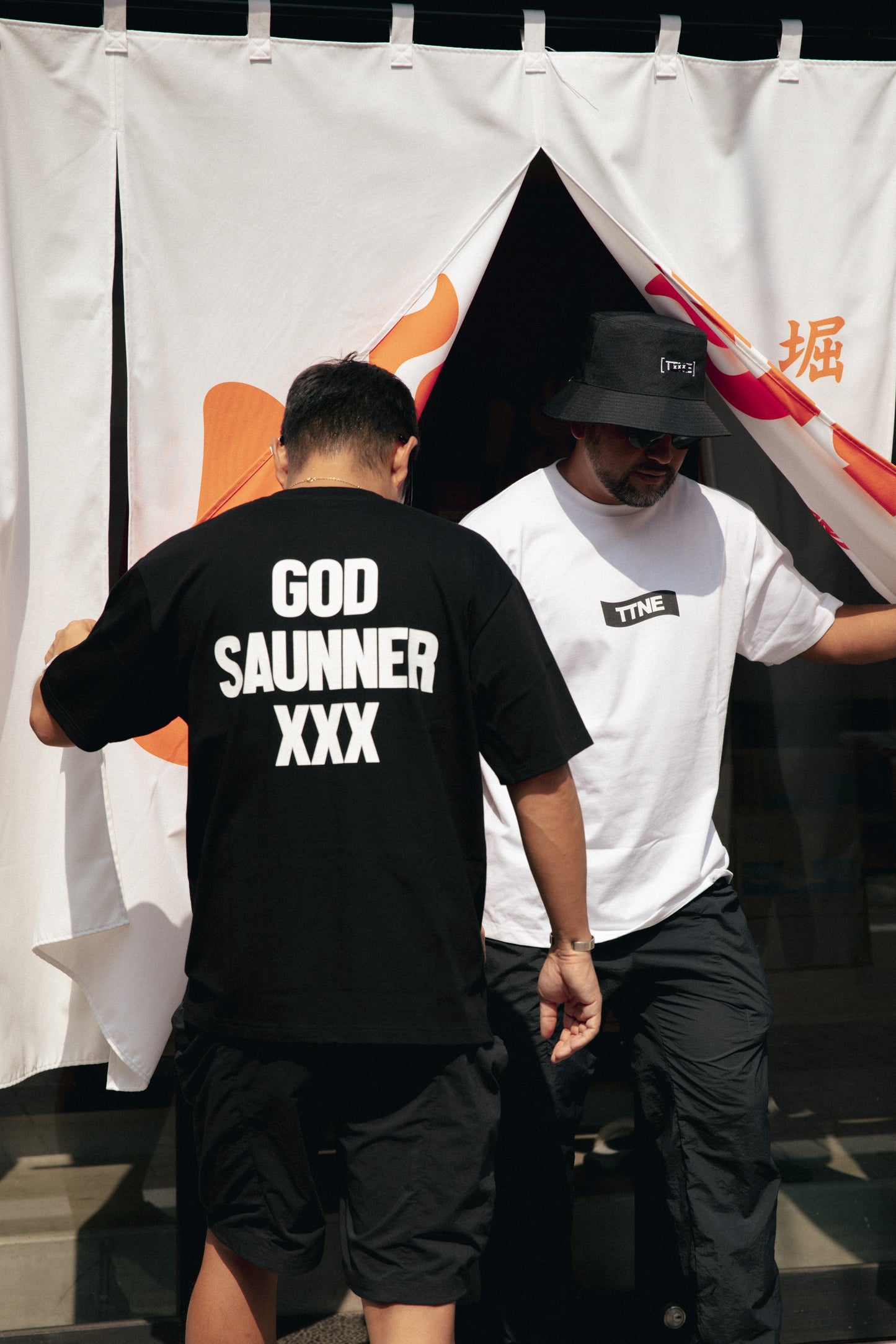 GOD SELECTION XXX × ［TTNE］LOGO T-SHIRTS - Black