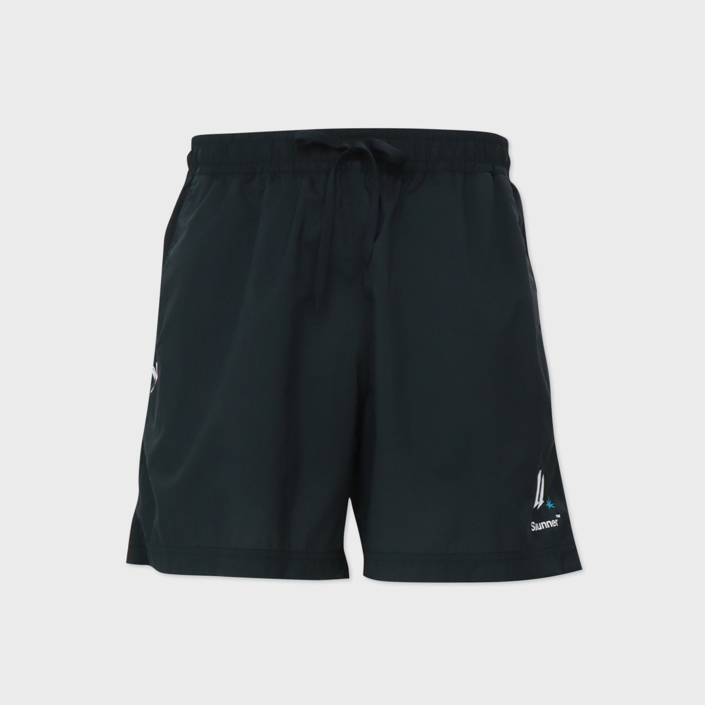 AFTWATER/ WOVEN SHORTS - Black