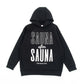 SAUNA after SAUNA Logo Hooded Sweatshirts - Black