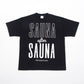 SAUNA after SAUNA Logo Tee - Black