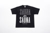 SAUNA after SAUNA Logo Tee - Black
