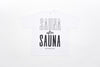 SAUNA after SAUNA Logo Tee - White