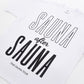 SAUNA after SAUNA Logo Tee - White