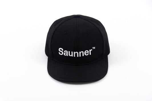 Saunner™️ Logo Cap - Black/White
