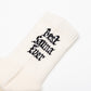 SUX SOX × TTNE Middle-Cut Sox - WHITE