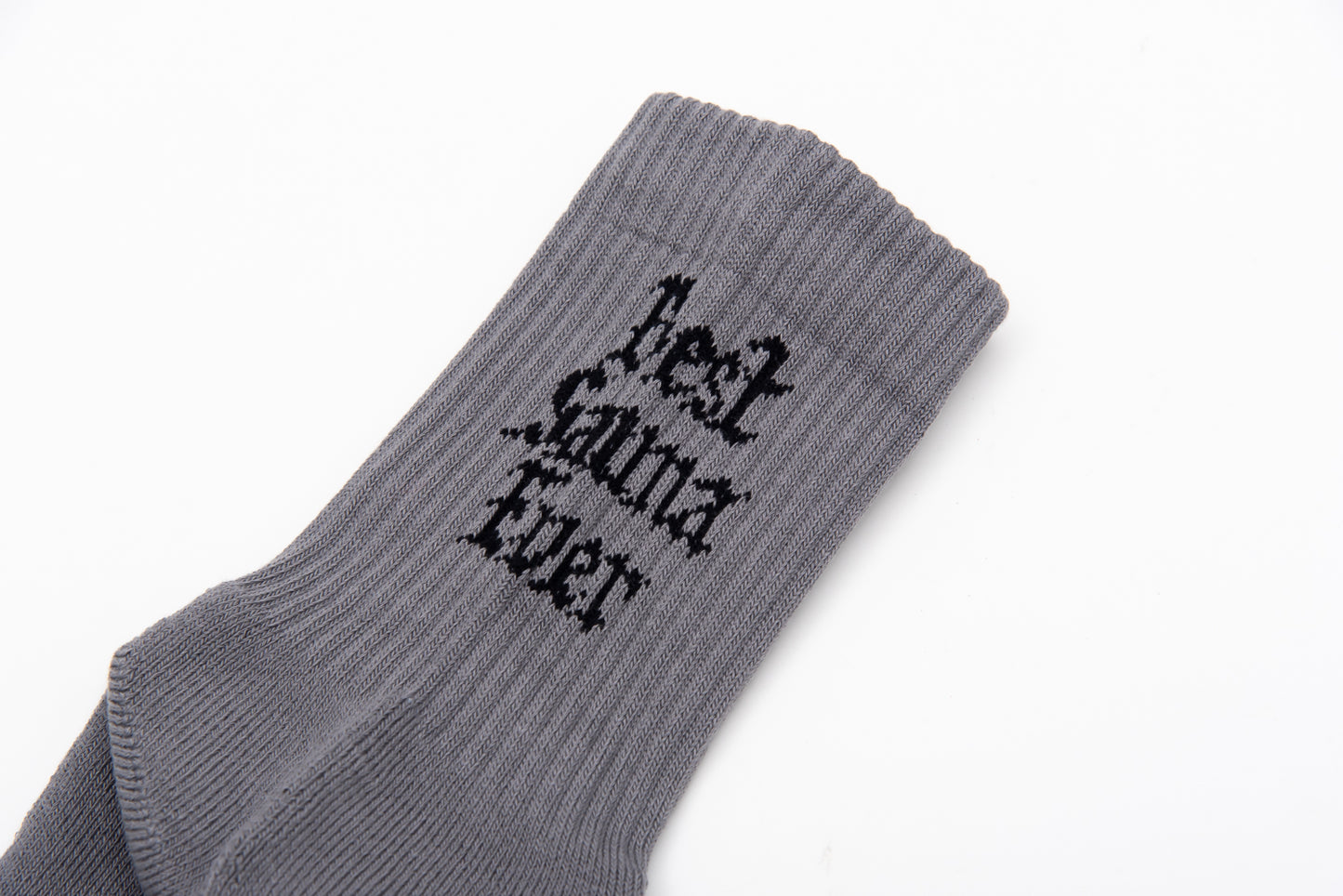 SUX SOX × TTNE Middle-Cut Sox - GRAY