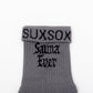 SUX SOX × TTNE Middle-Cut Sox - GRAY