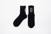 SUX SOX × TTNE Middle-Cut Sox - BLACK