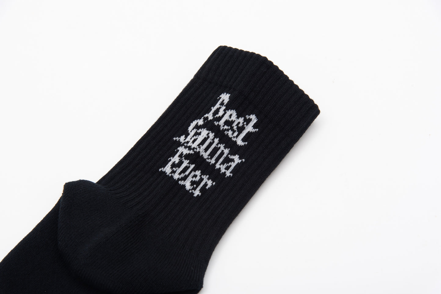 SUX SOX × TTNE Middle-Cut Sox - BLACK