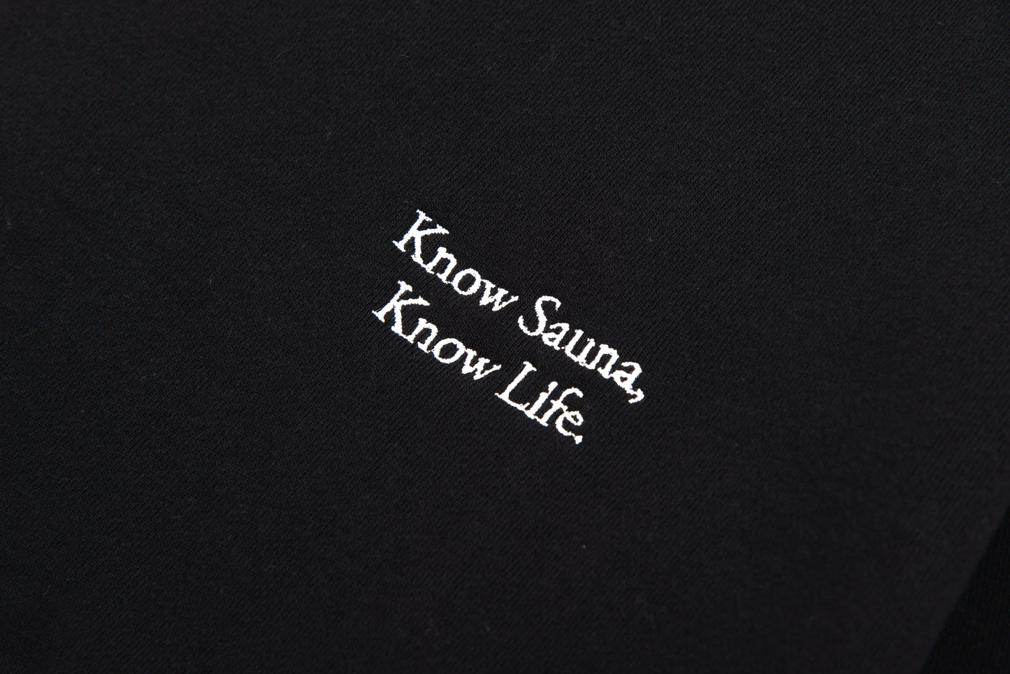 ［TTNE］One Mile Sauna Crewneck  -Know Sauna,Know Life-