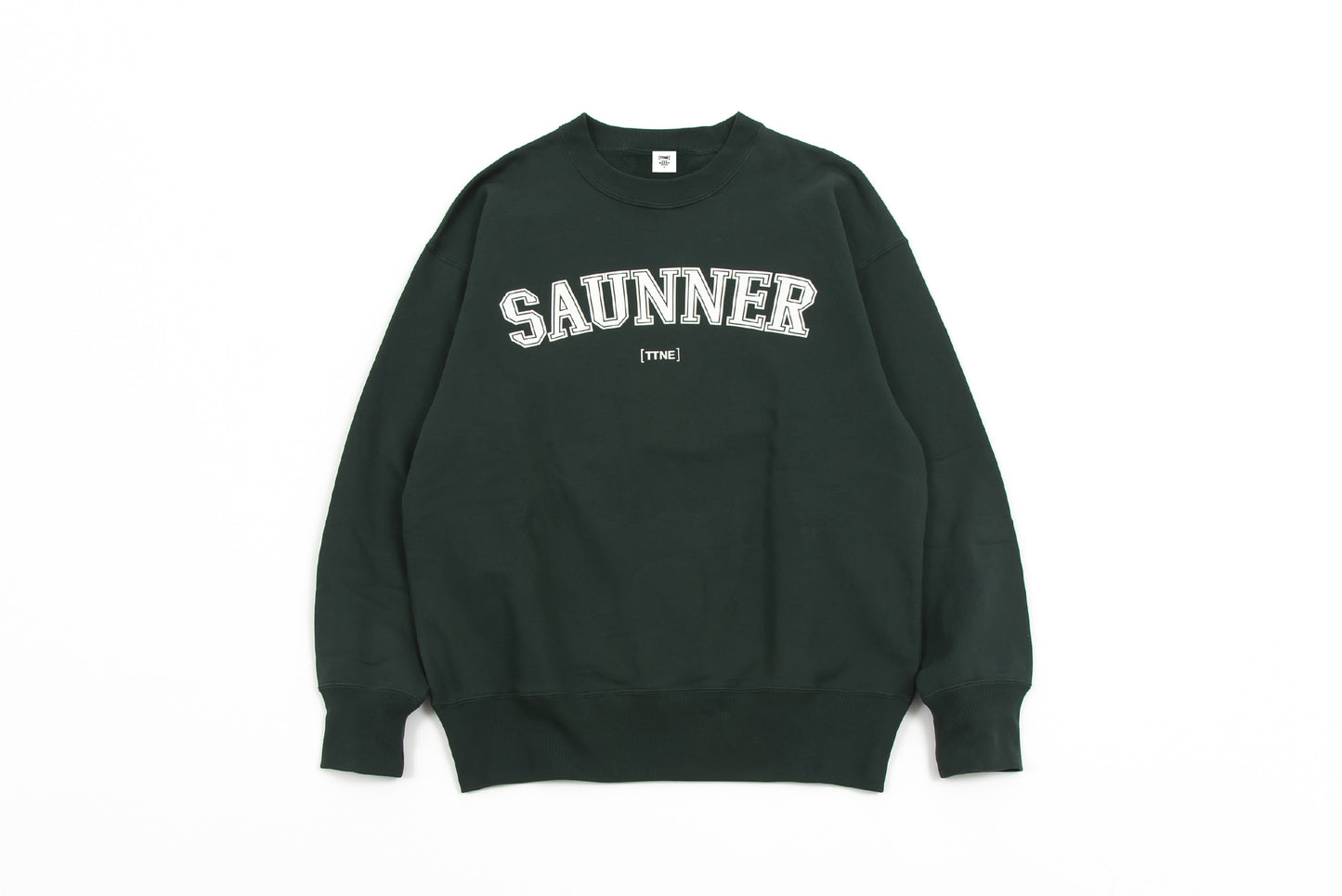 ［TTNE］Saunner College Crew Neck Sweatshirt