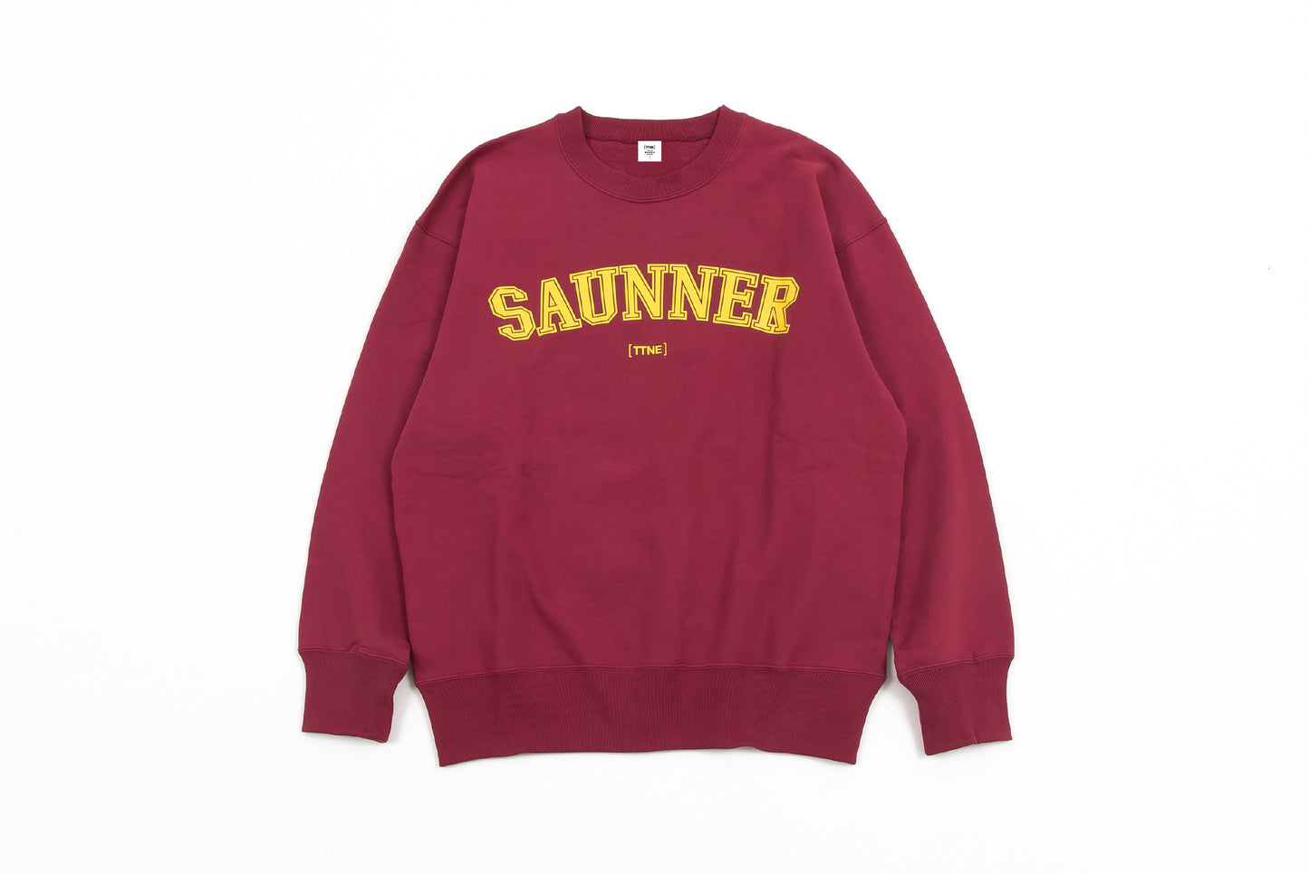 ［TTNE］Saunner College Crew Neck Sweatshirt