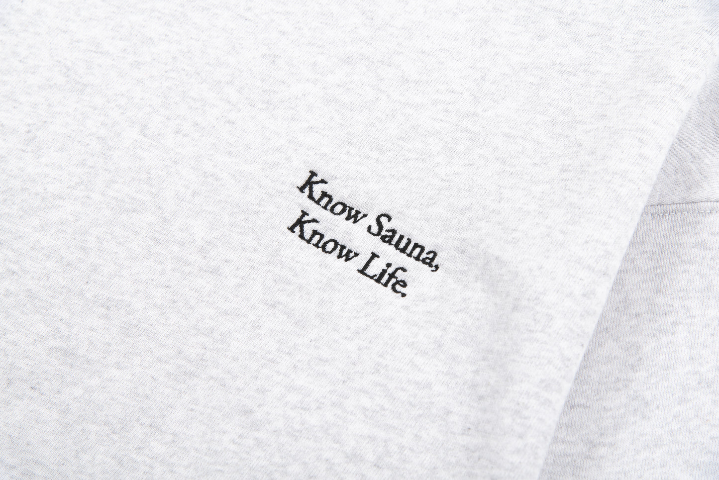 ［TTNE］One Mile Sauna Crewneck  -Know Sauna,Know Life-