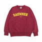 ［TTNE］Saunner College Crew Neck Sweatshirt