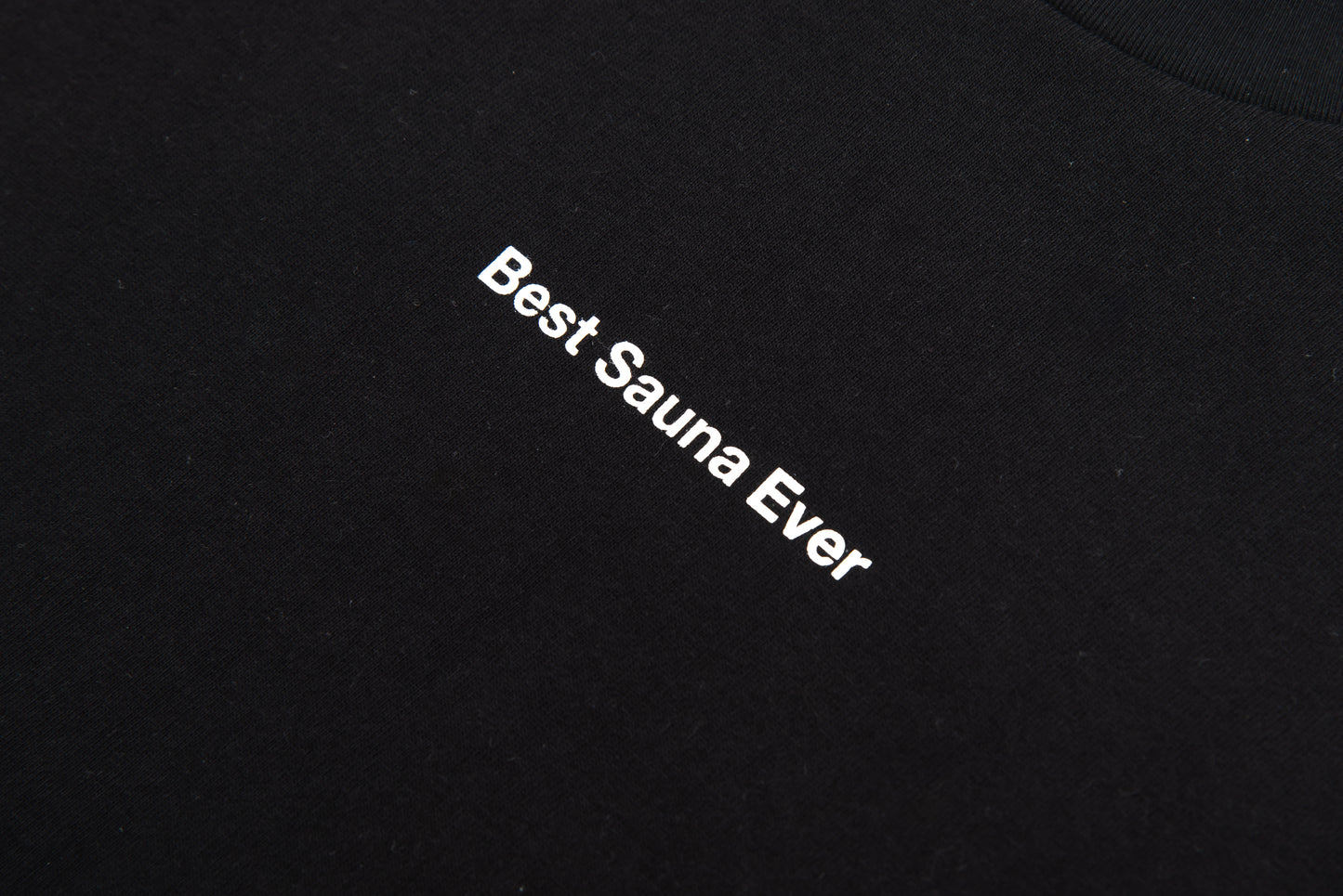 Best Sauna Ever Small Logo Tee