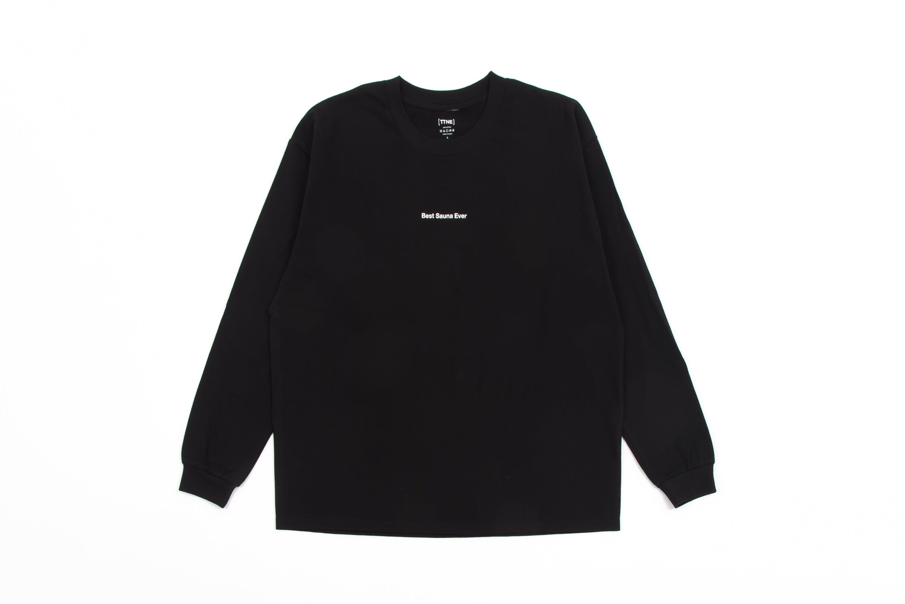 Best Sauna Ever Small Logo Long-Sleeve Tee – SHOP [TTNE]